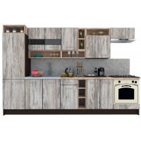 Bucatarie COSSY NEW 310 B1 Wenge / Decor K084